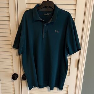 Under Armour Men's Teal Polo Shirt